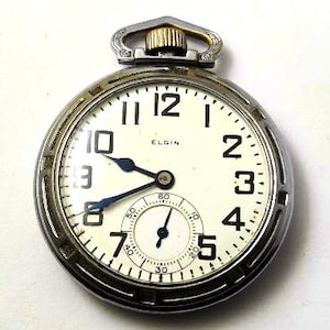 Vintage Elgin 21-Jewel Pocket Watch, 1920&#39;s, Vintage Watches