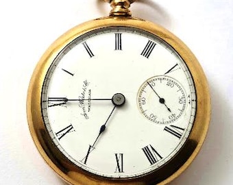 Vintage Waltham Pocket Watch, 1800's, Vintage Watches
