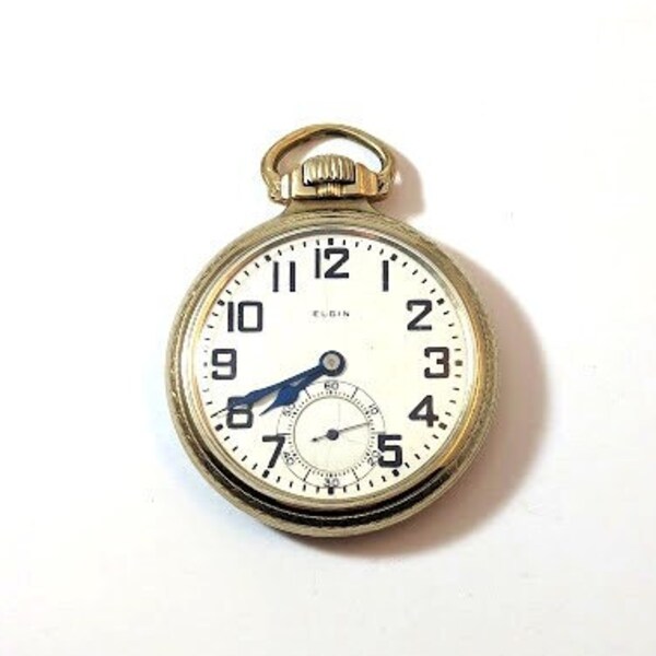 Vintage Elgin 21-Jewel Pocket Watch, 1910's, Vintage Watches