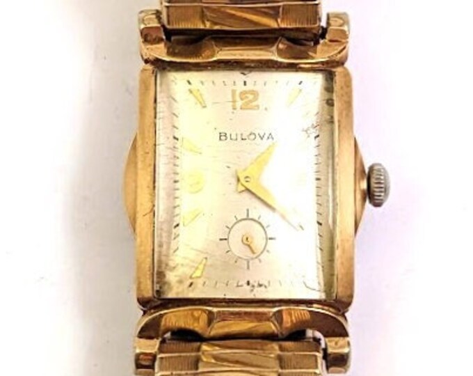 Vintage Bulova Men's Watch 1940's Vintage Watches Etsy