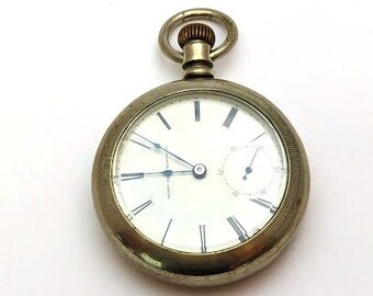 Vintage Elgin Pocket Watch, 1800's, Vintage Watches