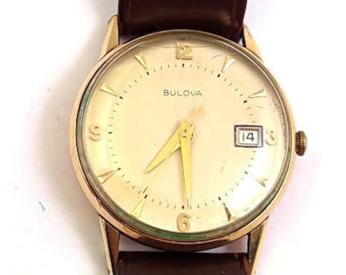 Vintage Bulova Men's Watch, 1960's, Vintage Watches - Etsy