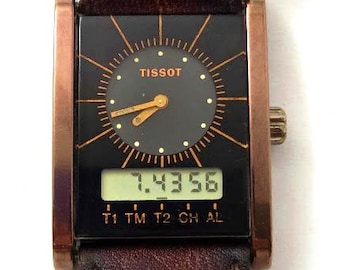 Vintage Tissot Two Timer Men's Wrist Watch, 1980's, Vintage Watches
