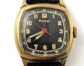 Vintage Parker Wrist Watch, 1960's, Vintage Watches