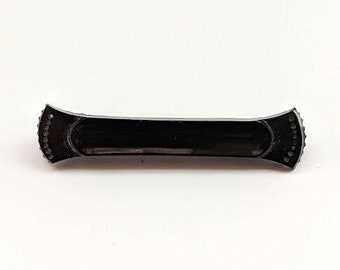 Victorian Era Mourning Pin, 1800's, Vintage Jewelry