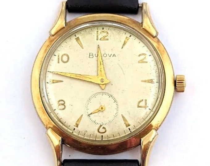 Vintage Bulova Men's Watch, 1960's, Vintage Watches Etsy