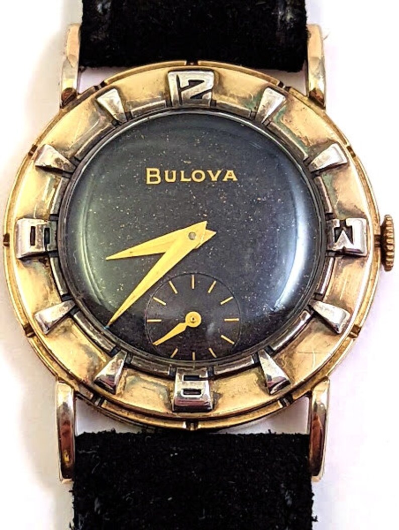 Vintage Bulova Men's Watch 1940's Vintage Watches Etsy