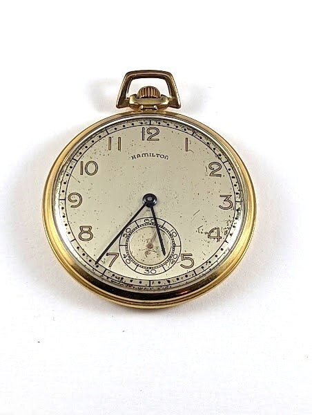Orologio da tasca vintage Hamilton gioielli vintage del 1940 | Etsy Italia