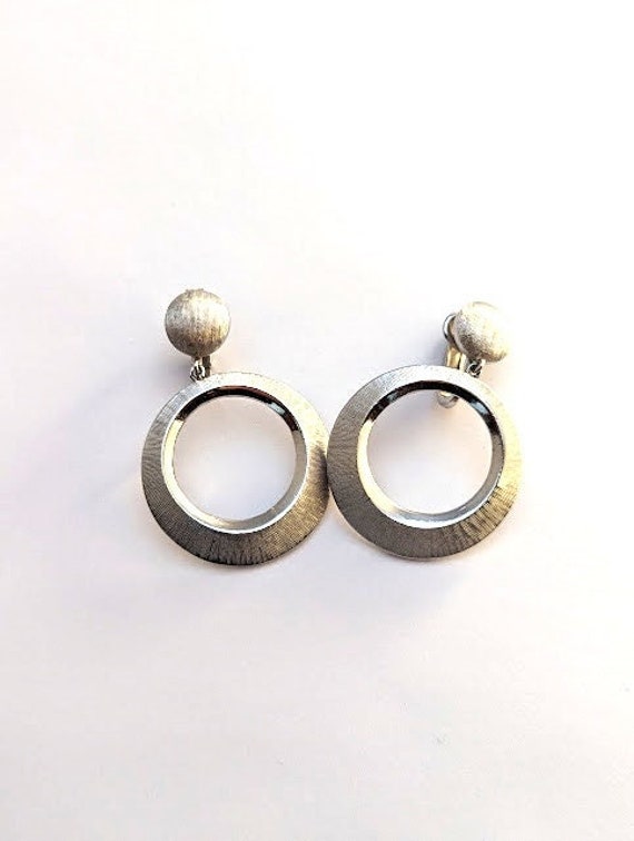 Vintage Crown Trifari Earrings, 1960's, Vintage Je