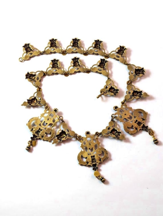 Vintage Austro-Hungarian Necklace, 1930's, Vintag… - image 5