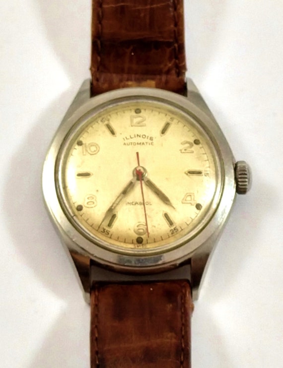 Illinois Automatic Vintage Men's Watch, 1950's