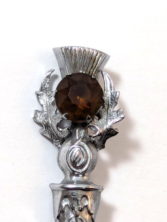 Vintage Scottish Thistle Pin, 1960's - image 3