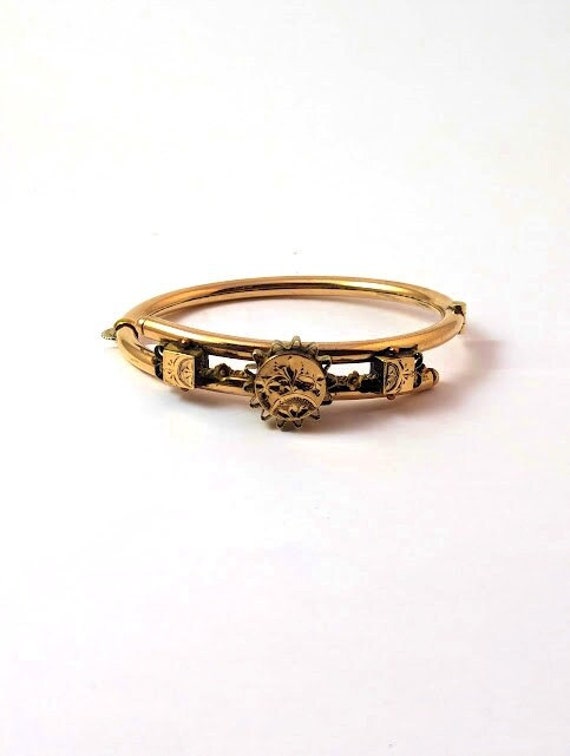 Victorian Gold-Filled Bracelet, 1900's, Vintage Je