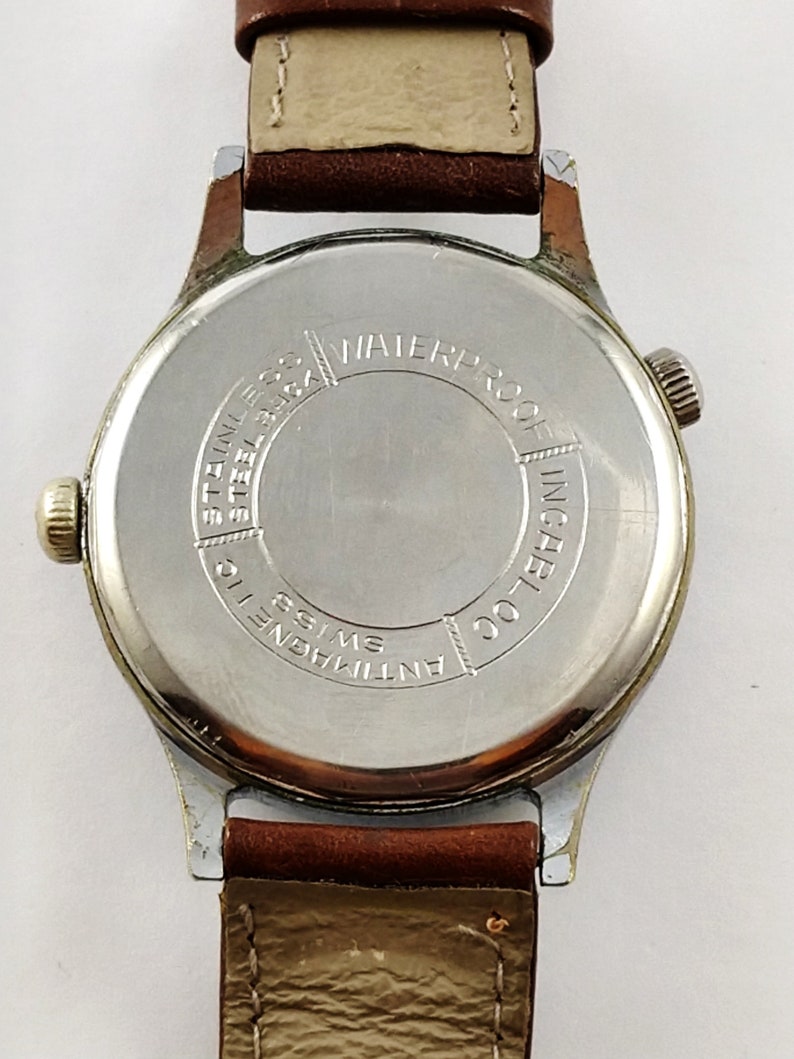 Vintage Landau Men's Triple Date Calendar Watch | Etsy