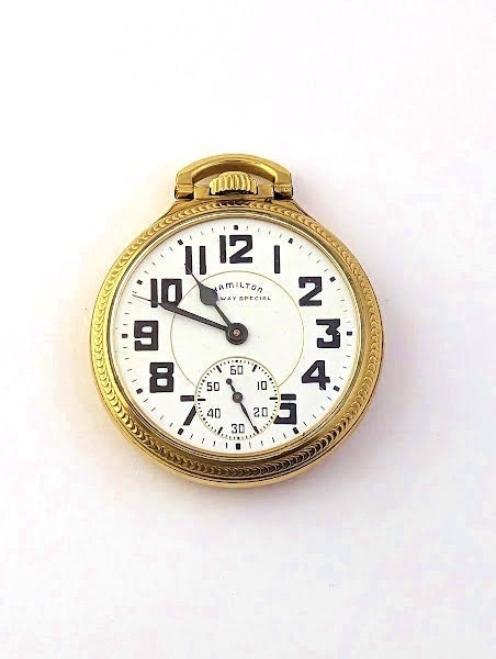 Hamilton hot sale railway watch