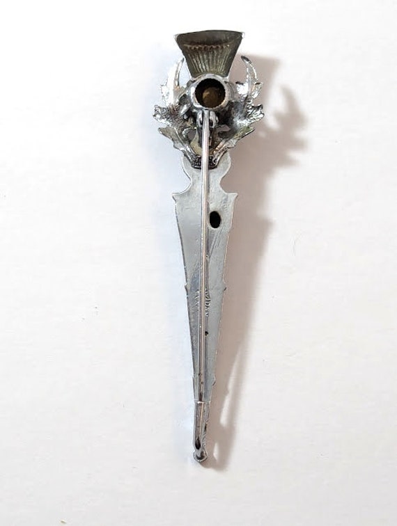 Vintage Scottish Thistle Pin, 1960's - image 4