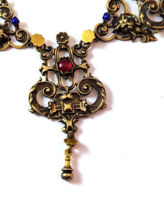 Vintage Austro-Hungarian Necklace, 1930's, Vintag… - image 3