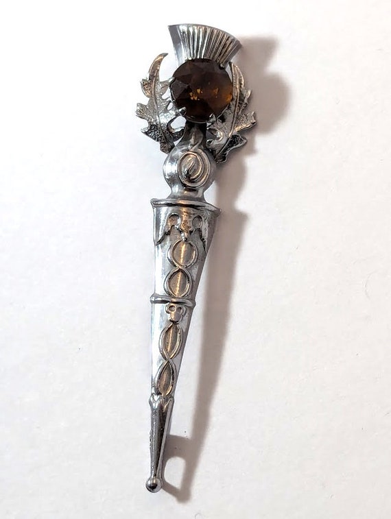 Vintage Scottish Thistle Pin, 1960's - image 2