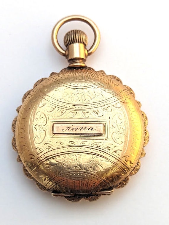 Antique Waltham Pocket Watch, 1800's, Vintage Wat… - image 3