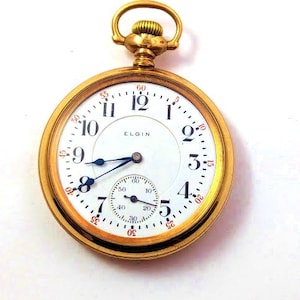 エルジン アンティーク 14k マルチカラー ゴールド 17 ジュエル