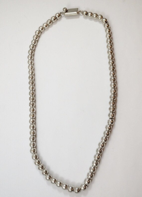 Vintage Mexican Sterling Necklace, 1960's
