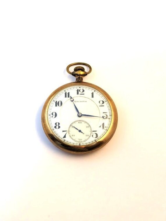 Vintage Burlington 21Jewel Pocket Watch, 1910's, Vin… Gem