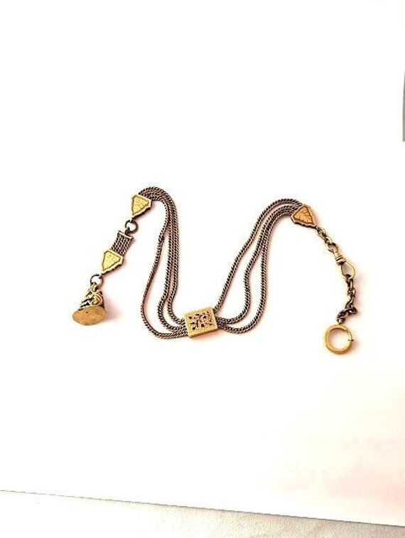 Vintage Pocket Watch Chain, 1900's, Vintage Watch… - image 1