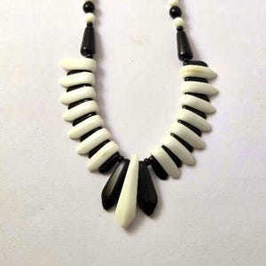 Vintage Tschechische Glasperlen Halskette, 1920er Jahre, Vintage Schmuck