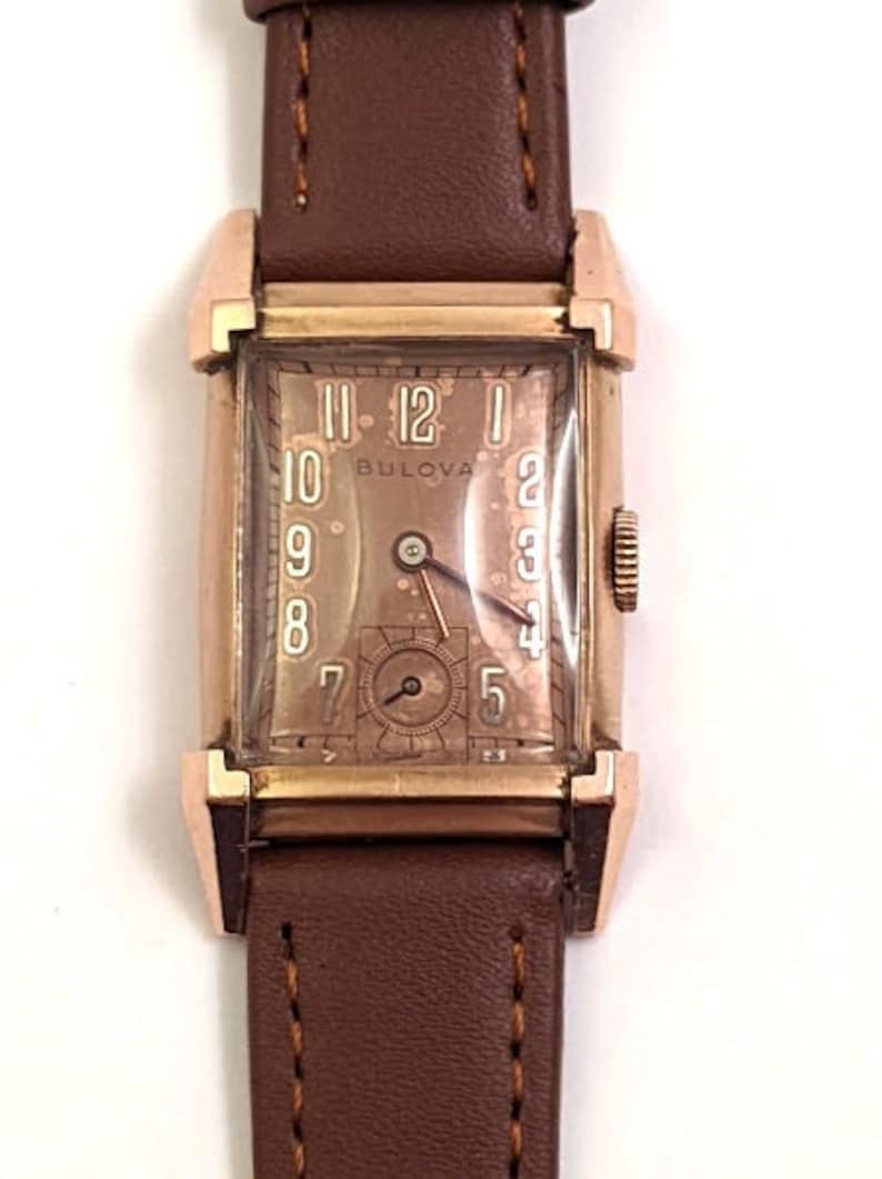 Vintage Bulova Men's Watch 1940's Vintage Watches Etsy