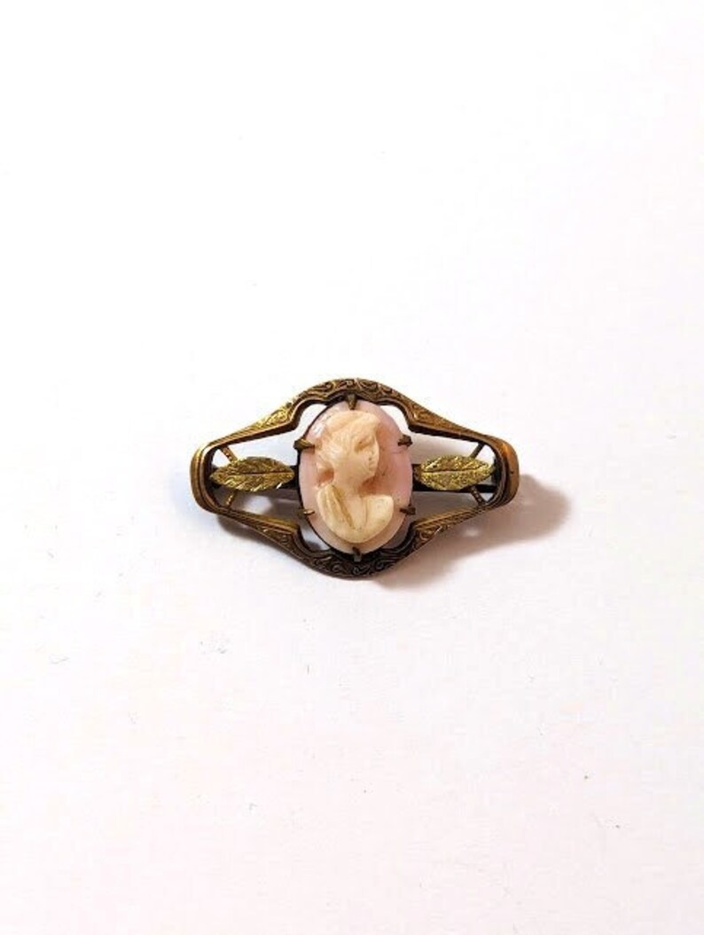 Vintage Cameo Pin main image 0