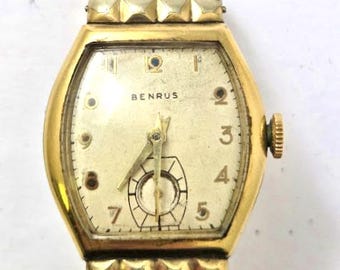 Vintage Benrus Herren Armbanduhr, 1940, Vintage Uhren
