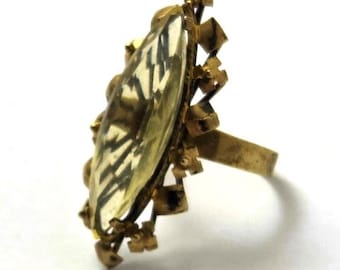 Vintage Cocktail Ring, 1930's, Vintage Jewelry