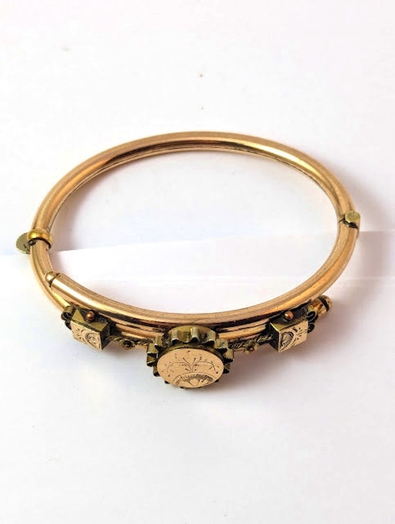 Victorian Gold-Filled Bracelet, 1900's, Vintage J… - image 3