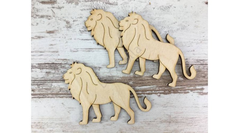 Wooden cut out - Wild Opening large release sale 35% OFF animals