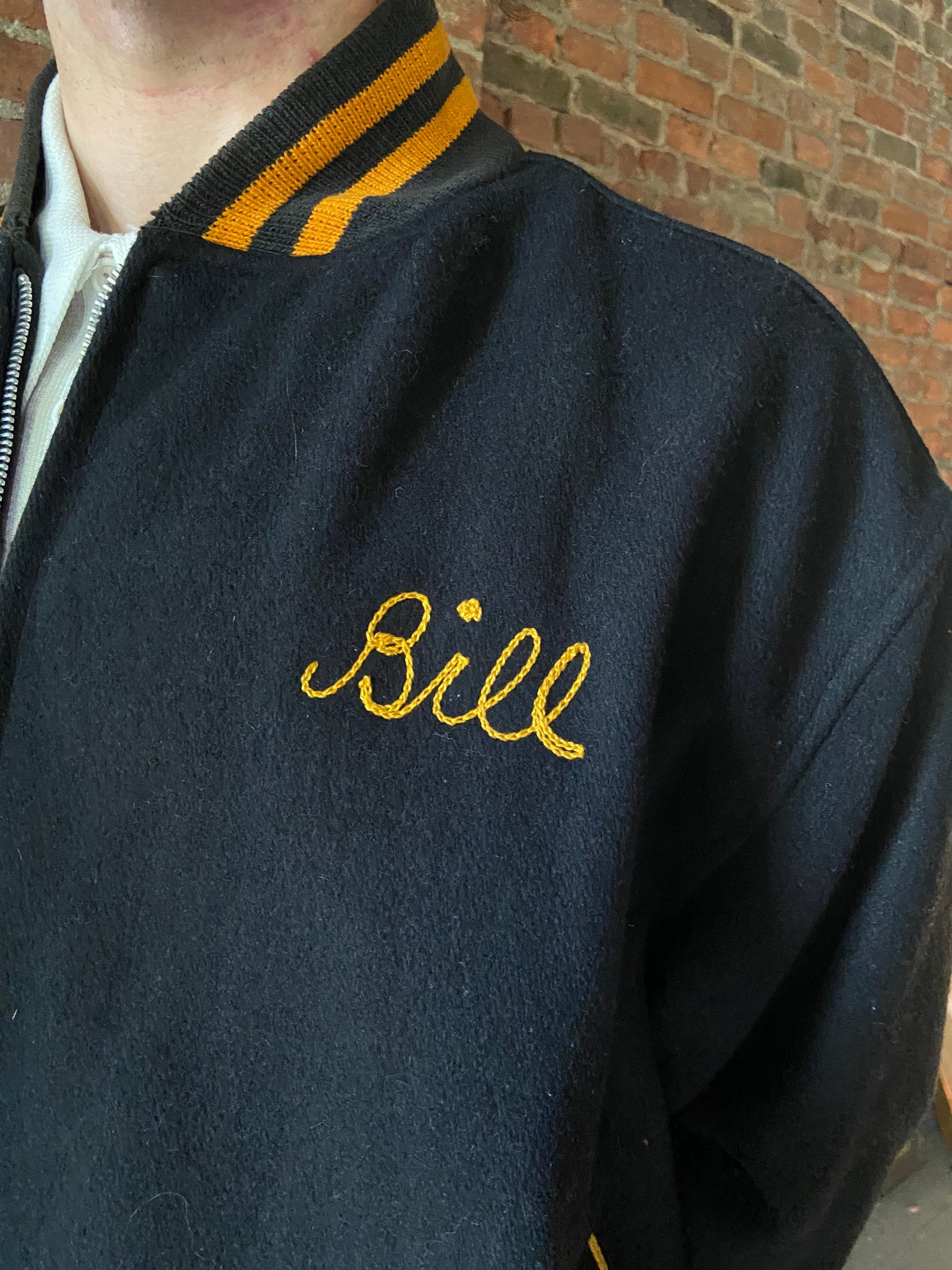 Rare vintage fire department bomber jacket Etsy