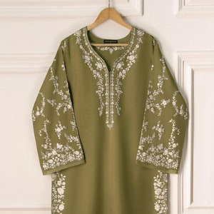 agha noor green dress Agha Noor Green