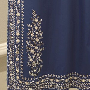 Agha Noor 2 Piece Embroidered Lawn Suit - Shirt and Kora Cotton Dupatta (XL, L, M) image 5