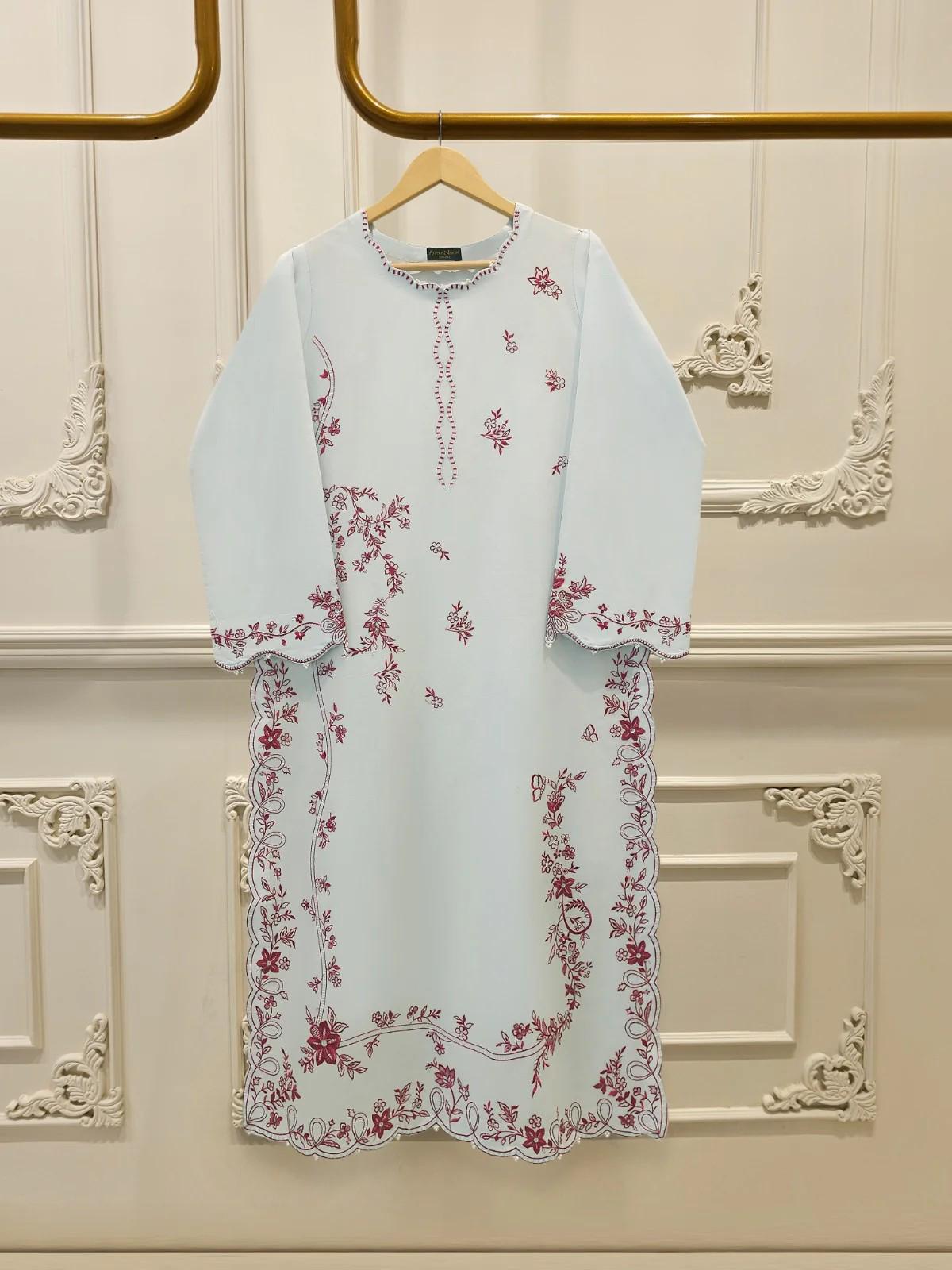 AGHA NOOR 刺繍入り ロングワンピース ベージュ M Agha Noor - Etsy - Page 2