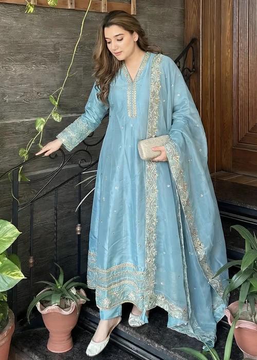 Linen Anarkali Dress - Etsy