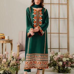 Winter Punjabi Suits for Women - Etsy