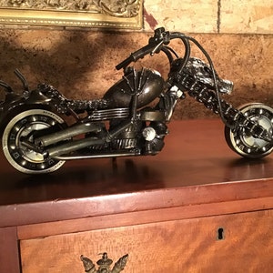 Metal Art Motorcycle Masterpiece