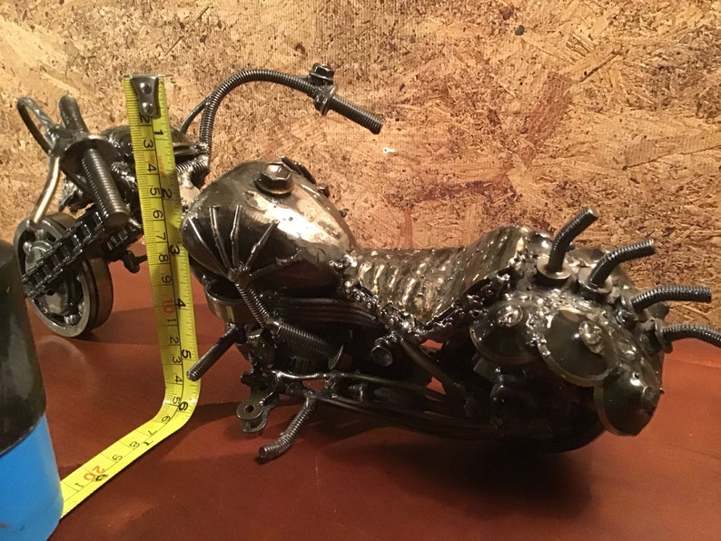 Metal Art Motorcycle Masterpiece Etsy