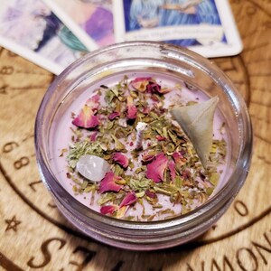 Divination Herb Soy Intention Candle