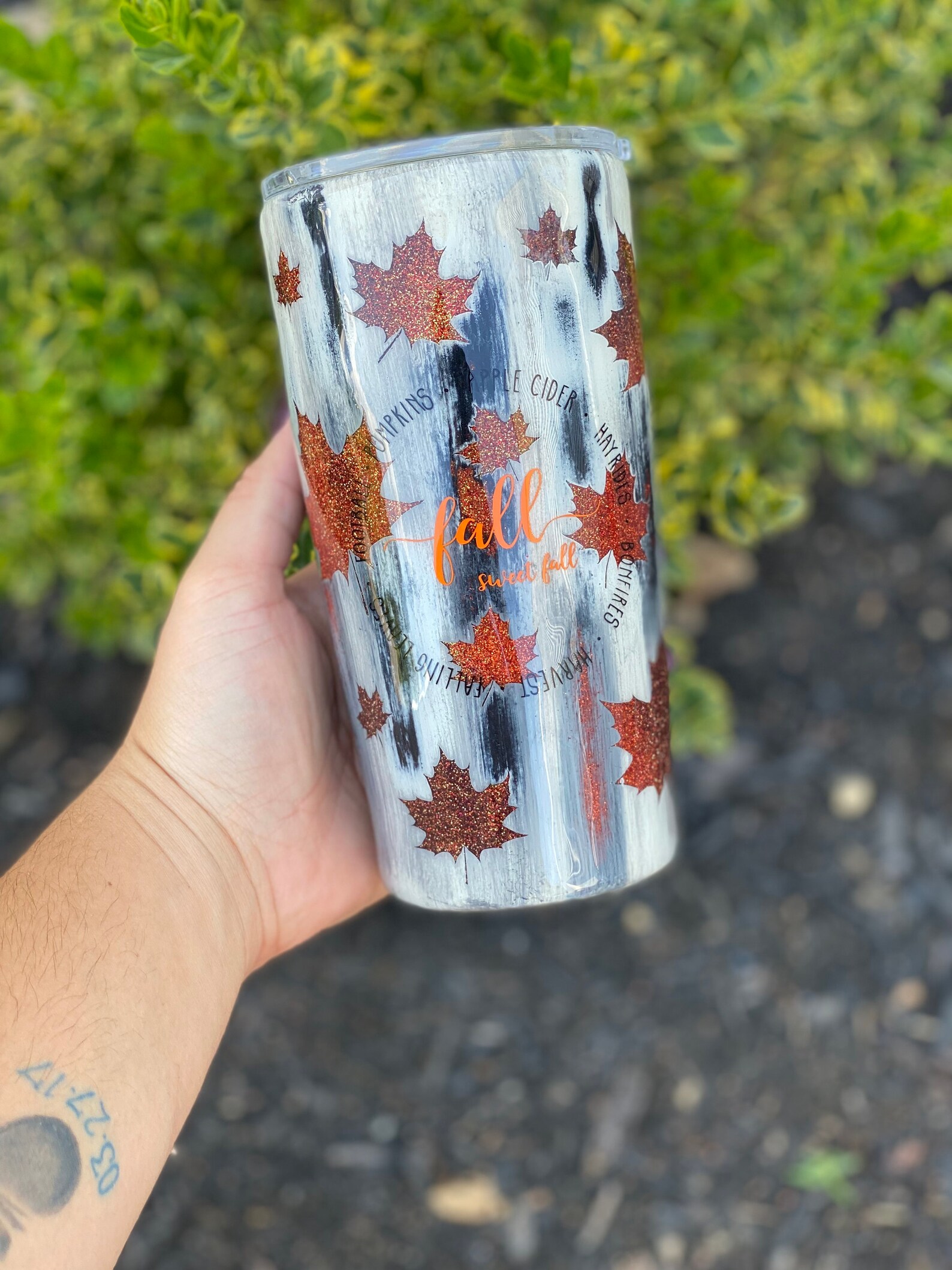 Fall tumbler Etsy