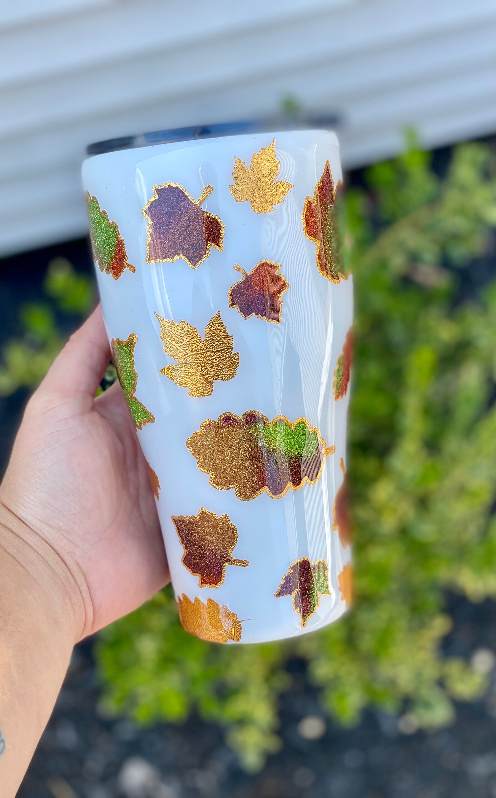 Peekaboo fall tumbler Etsy