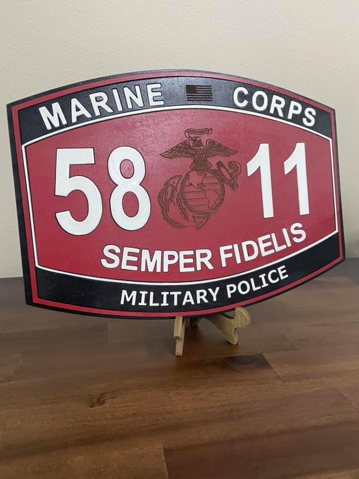 USMC MOS Designation Signs Etsy