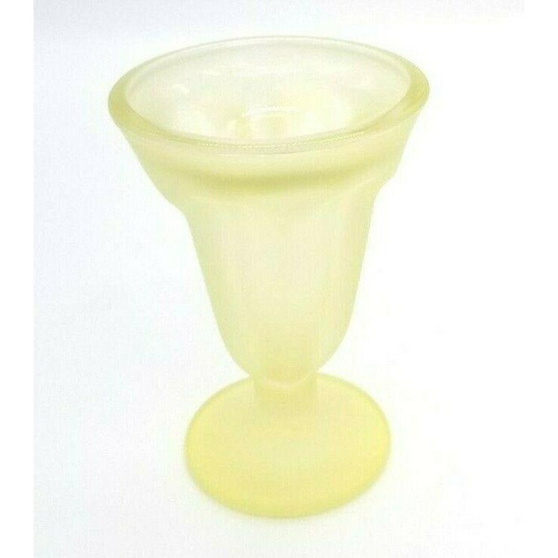 Ice Cream Sundae Glasses Set of 4 Colored Glass Dessert Etsy