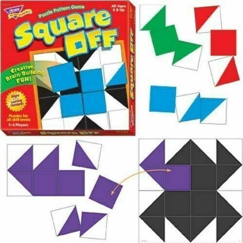 Quadratisches Off Learning Game by Trend Puzzle Muster