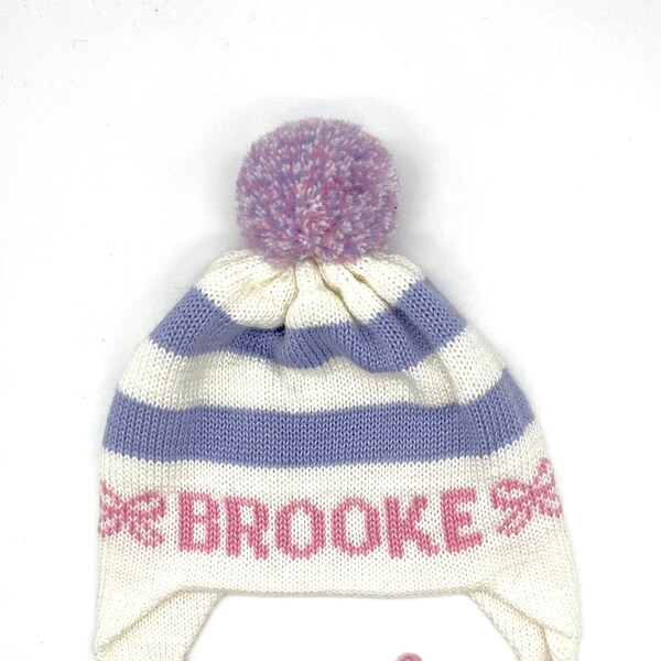 Baby Girl Winter Hat Etsy