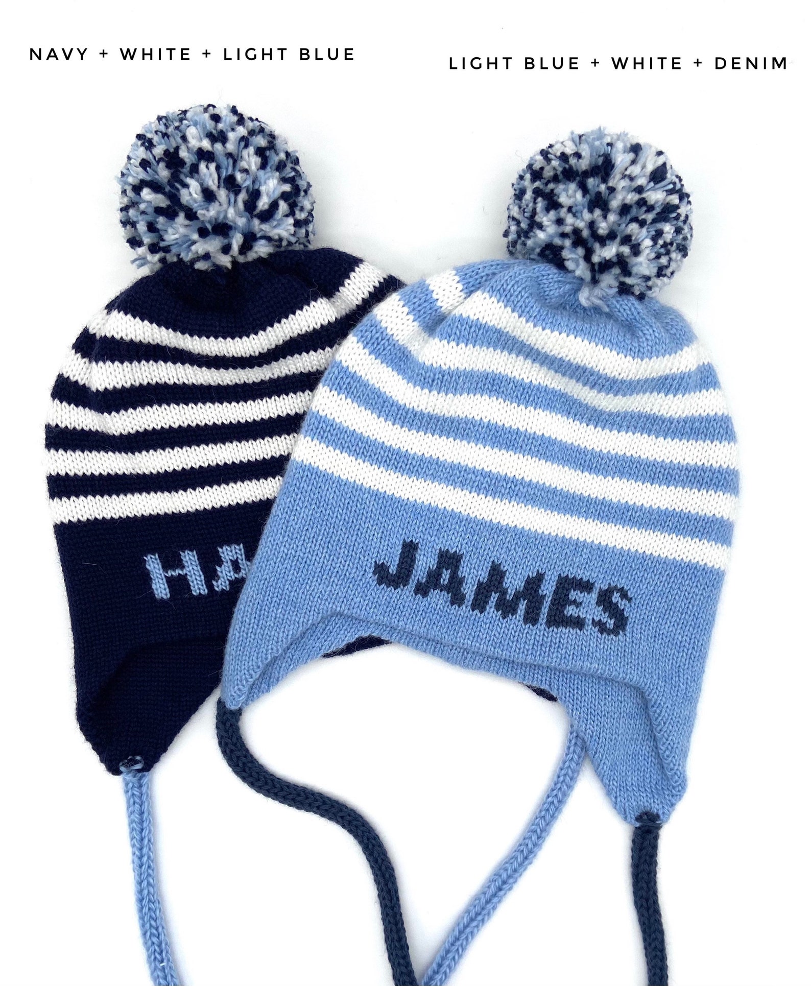 Personalized Toddler Hat with Ear Flap Winter Baby Hat with Etsy